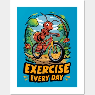 Pedal Power: Antspiration T-shirt Posters and Art